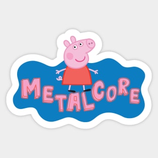 Cute Metalcore Sticker